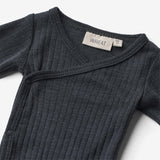 Wheat SMU Slå-om Ull/Silke body Willow Underwear/Bodies 1432 navy