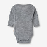 Wheat SMU Slå-om Ull body Willow Underwear/Bodies 0224 melange grey