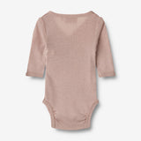 Wheat SMU Slå-om Ull body Willow Underwear/Bodies 1135 dry rose
