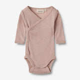 Wheat SMU Slå-om Ull body Willow Underwear/Bodies 1135 dry rose