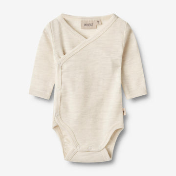 Wheat SMU Slå-om Ull body Willow Underwear/Bodies 1141 eggshell melange