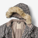 Wheat Outerwear Snødrakt Moe Outdoor Suit 9528 black sea open flowers