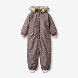 Wheat Outerwear Snødrakt Moe Outdoor Suit 9675 plum truffle stars