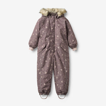 Wheat Outerwear Snødrakt Moe Outdoor Suit 9675 plum truffle stars