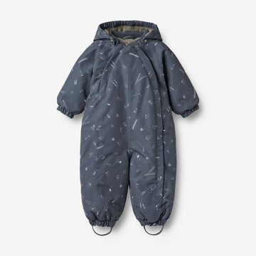 Wheat Outerwear Snødress Adi Outdoor Suit 9734 winter blue aop