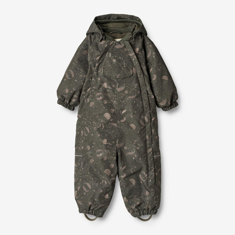 Wheat Outerwear Snødress Adi Tech | Baby Snowsuit 0226 dry black space