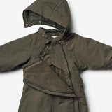 Wheat Outerwear Snødress Adi Tech | Baby Snowsuit 0024 dry black