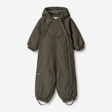 Wheat Outerwear Snødress Adi Tech | Baby Snowsuit 0024 dry black