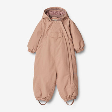 Wheat Outerwear Snødress Adi Tech | Baby Snowsuit 2031 rose dawn