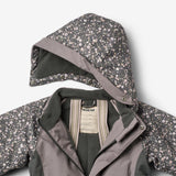 Wheat Outerwear Snødress Kallo Outdoor Suit 9528 black sea open flowers