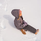 Wheat Outerwear Snødress Kallo Outdoor Suit 9528 black sea open flowers