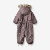 Wheat Outerwear Snødress Nickie Outdoor Suit 9675 plum truffle stars