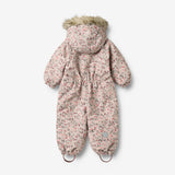 Wheat Outerwear Snødress Nickie Outdoor Suit 9680 grey moon flowers