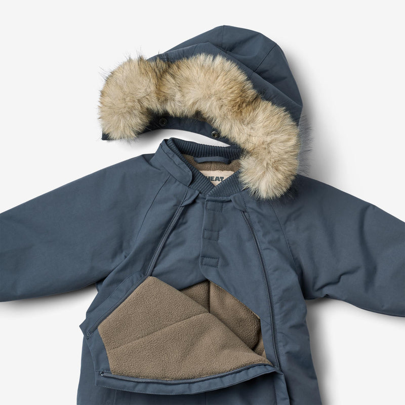 Wheat Outerwear Snødress Nickie Outdoor Suit 1292 greyblue