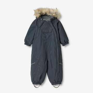 Wheat Outerwear Snødress Nickie Tech | Baby Snowsuit 1108 dark blue