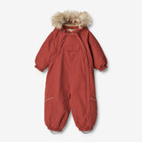 Wheat Outerwear Snødress Nickie Tech | Baby Snowsuit 2072 red