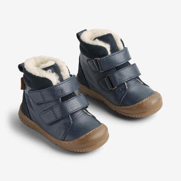 Wheat Footwear Prewalker Tex Støvel tettsittende Prewalkers 1432 navy