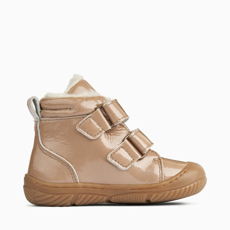 Snugga Snugga Ull Patent i beige | Kjøp vinterstøvler til baby | Wheat – Wheat.no