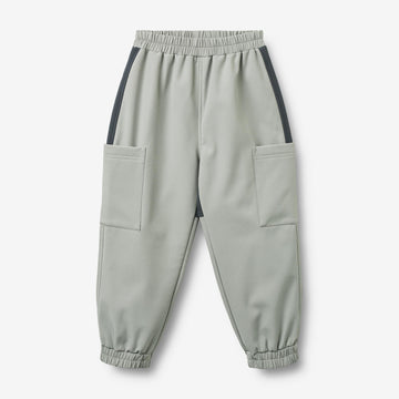 Wheat Outerwear Softshell treningsbukse Minno Trousers 9601 light flint