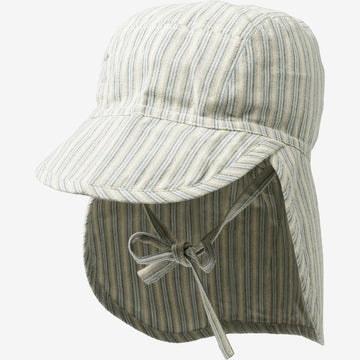 Wheat Main  Solhatt Albert Acc 4109 aquablue stripe