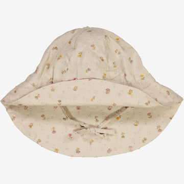 Wheat Main  Solhatt Chloè | Baby Acc 5058 fossil flowers dot