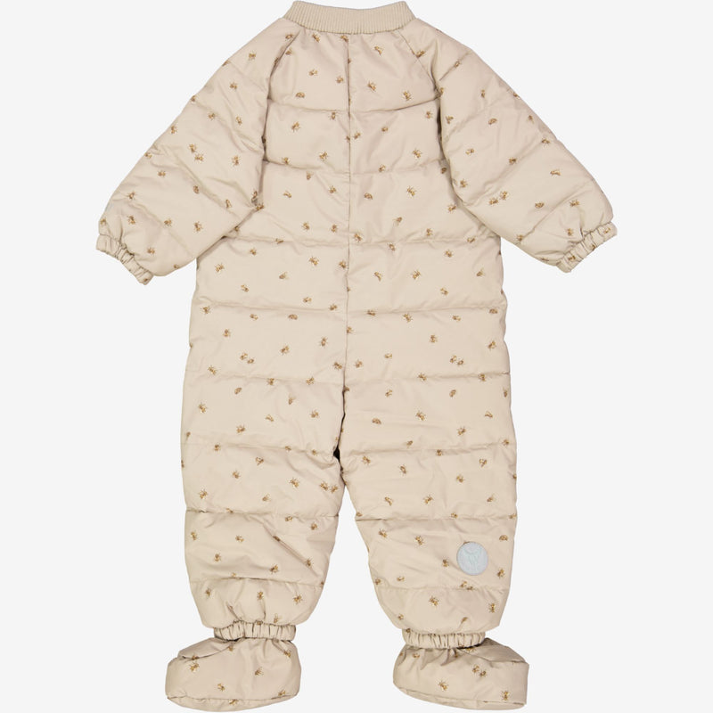 Wheat Outerwear  Sommer Puffer Babydress Nunu | Baby Snowsuit 3058 gravel bumblebee