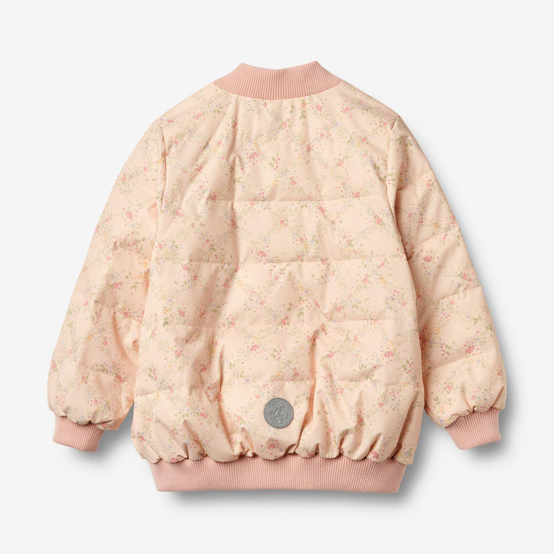 Wheat Outerwear Sommer Puffer Jakke Lotte Jacket 9523 rose checked flowers