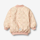 Wheat Outerwear Sommer Puffer Jakke Lotte Jacket 2115 rose checked flowers