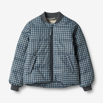 Wheat Outerwear  Sommer Puffer Jakke Malo Jackets 1306 blue check