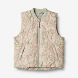 Wheat Outerwear  Sommer Puffervest Andre Jackets 2597 sea salt roses