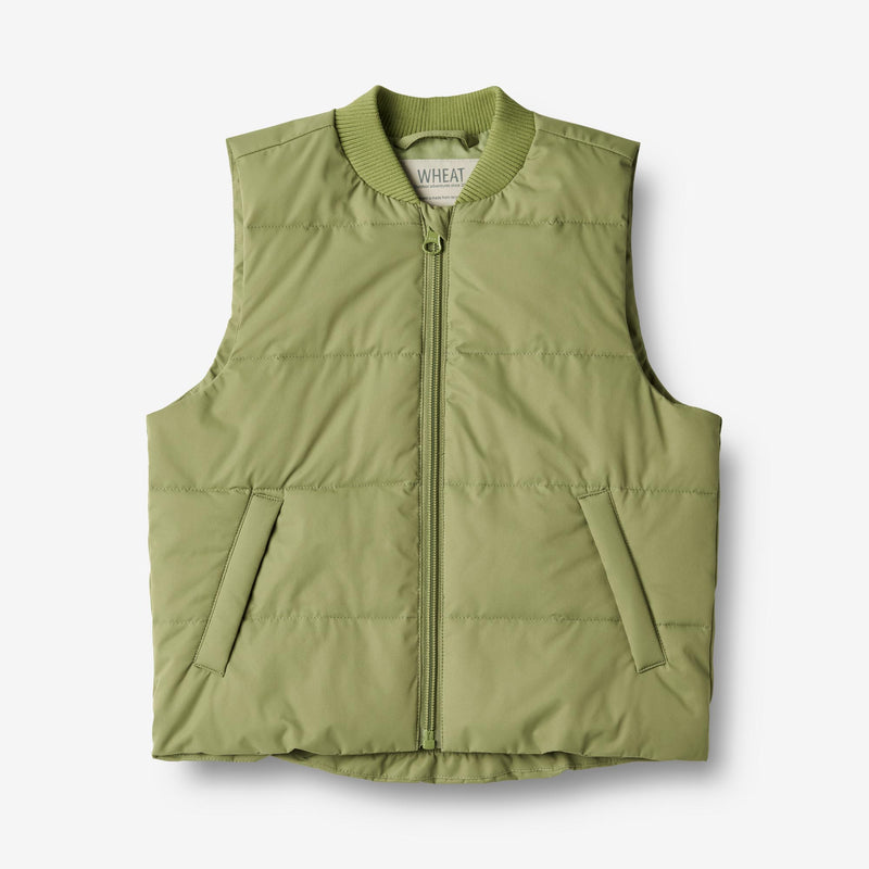 Wheat Outerwear  Sommer Puffervest Andre Jackets 4147 sprout