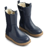 Wheat Footwear Sonni Lang Chelsea Tex Winter Footwear 1432 navy