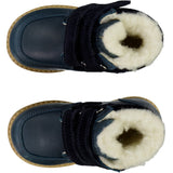 Wheat Footwear Stewie Borrelås Tex Støvel Winter Footwear 1432 navy