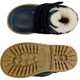 Wheat Footwear Stewie Borrelås Tex Støvel Winter Footwear 1432 navy