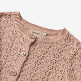 Wheat Main Strik Cardigan Celia Knitted Tops 1157 moonlight rose