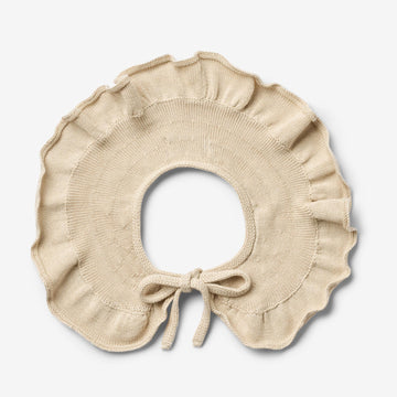 Wheat Main Strikk Krage Edele Accessory 3191 offwhite