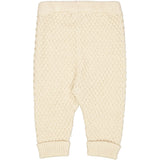 Wheat Main Strikkebukser Lio Trousers 1101 cloud melange