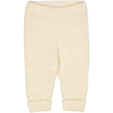 Wheat Main Strikkebukser Lio Trousers 1101 cloud melange