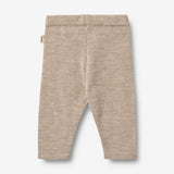 Wheat Main Strikkebukser Neel Trousers 9574 warm sand melange