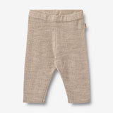 Wheat Main Strikkebukser Neel Trousers 9574 warm sand melange