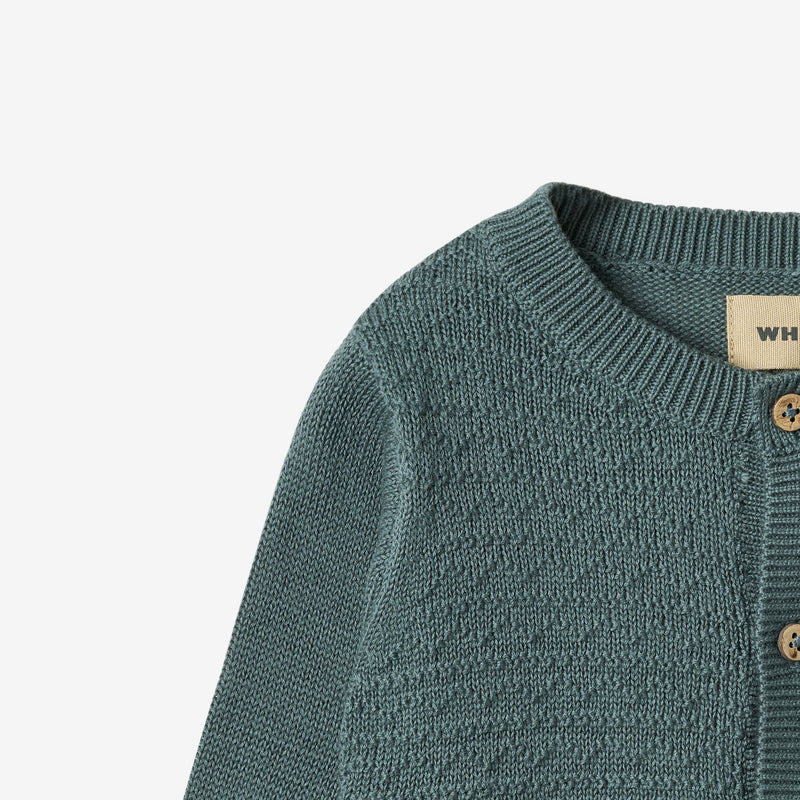 Wheat Main Strikket Cardigan Bjørn Cardigan 1460 stormy weather