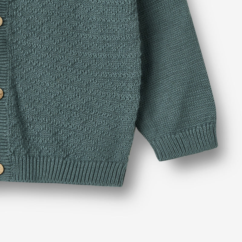 Wheat Main Strikket Cardigan Bjørn Cardigan 1460 stormy weather