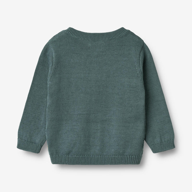 Wheat Main Strikket Cardigan Bjørn Cardigan 1460 stormy weather