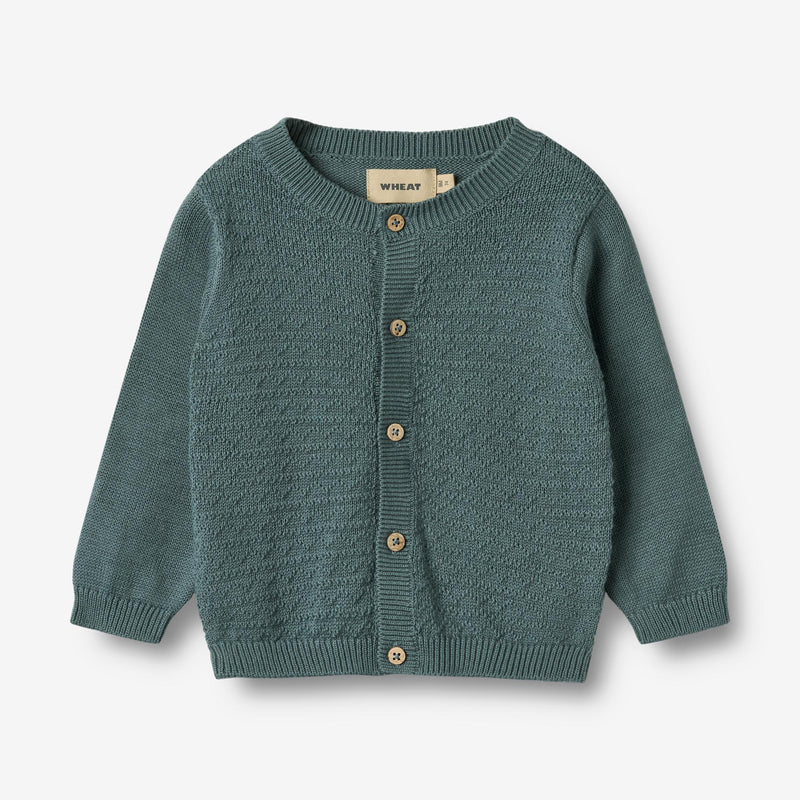 Wheat Main Strikket Cardigan Bjørn Cardigan 1460 stormy weather