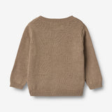 Wheat Main Strikket Cardigan Bjørn Cardigan 3239 beige stone