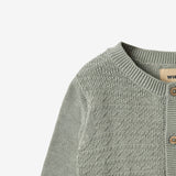 Wheat Main Strikket Cardigan Bjørn Cardigan 5050 morning mist