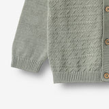 Wheat Main Strikket Cardigan Bjørn Cardigan 5050 morning mist