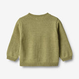 Wheat Main  Strikket Cardigan Bjørn Knitted Tops 4122 sage