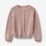 Wheat Main Strikket Cardigan Magnella Cardigan 1135 dry rose