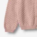 Wheat Main Strikket Cardigan Magnella Cardigan 2487 rose powder